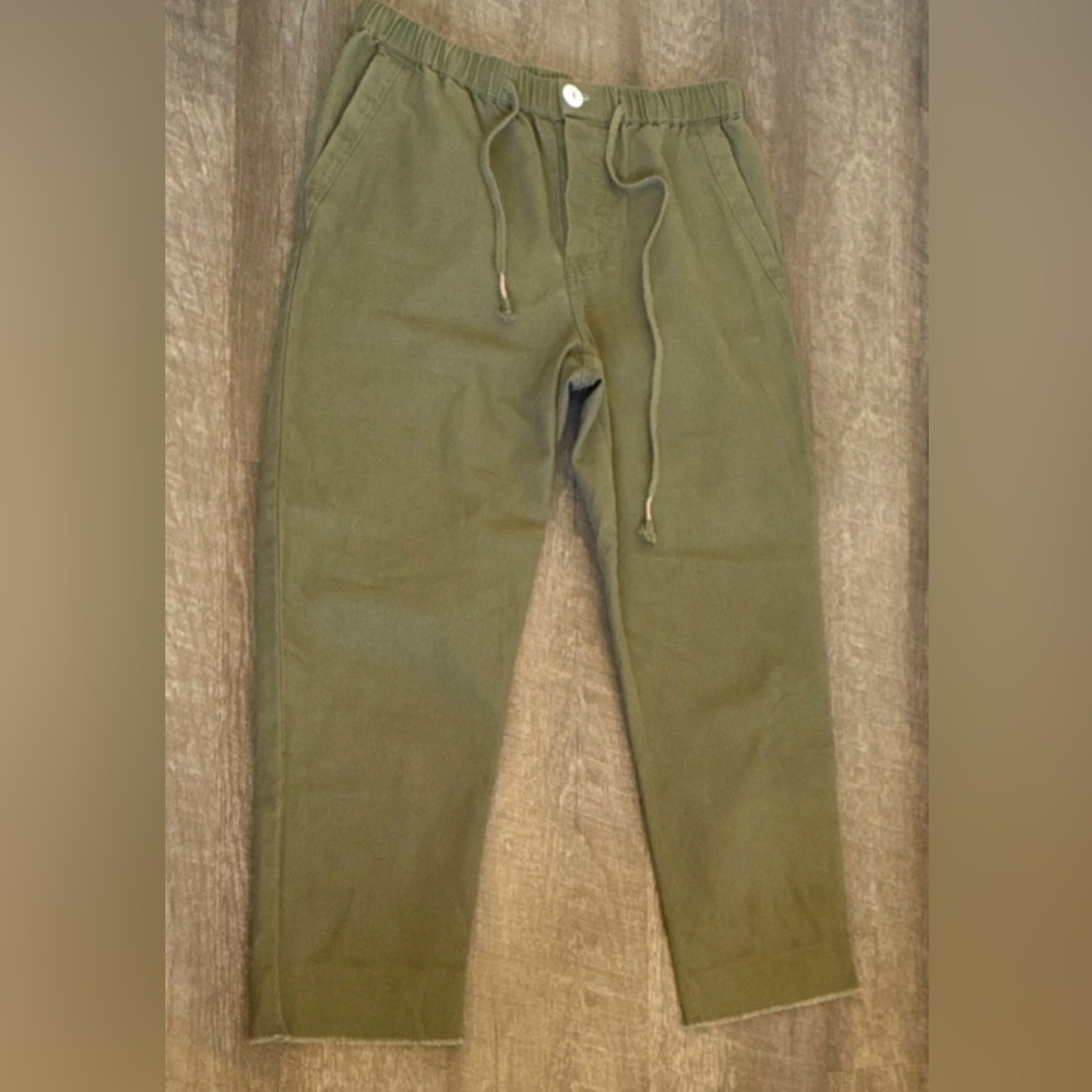 O'Neill Olive Straight Leg Casual Ankle Pants, Size S
